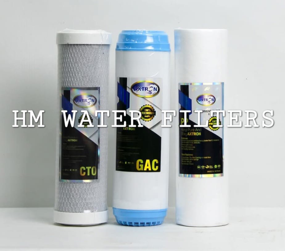 Filter Cartridge Set — CTO + GAC + PP (3 Pcs)